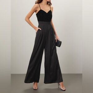 Liv Foster Velvet Jumpsuit, 4